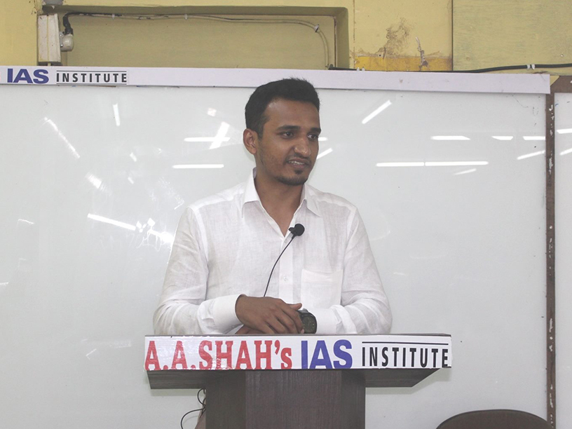 A.A.SHAH's Institute 2016