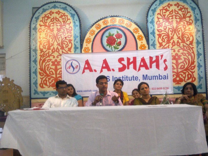 A.A.SHAH's student Counseling